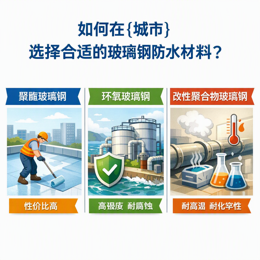 如何在随州选择合适的玻璃钢防水材料？