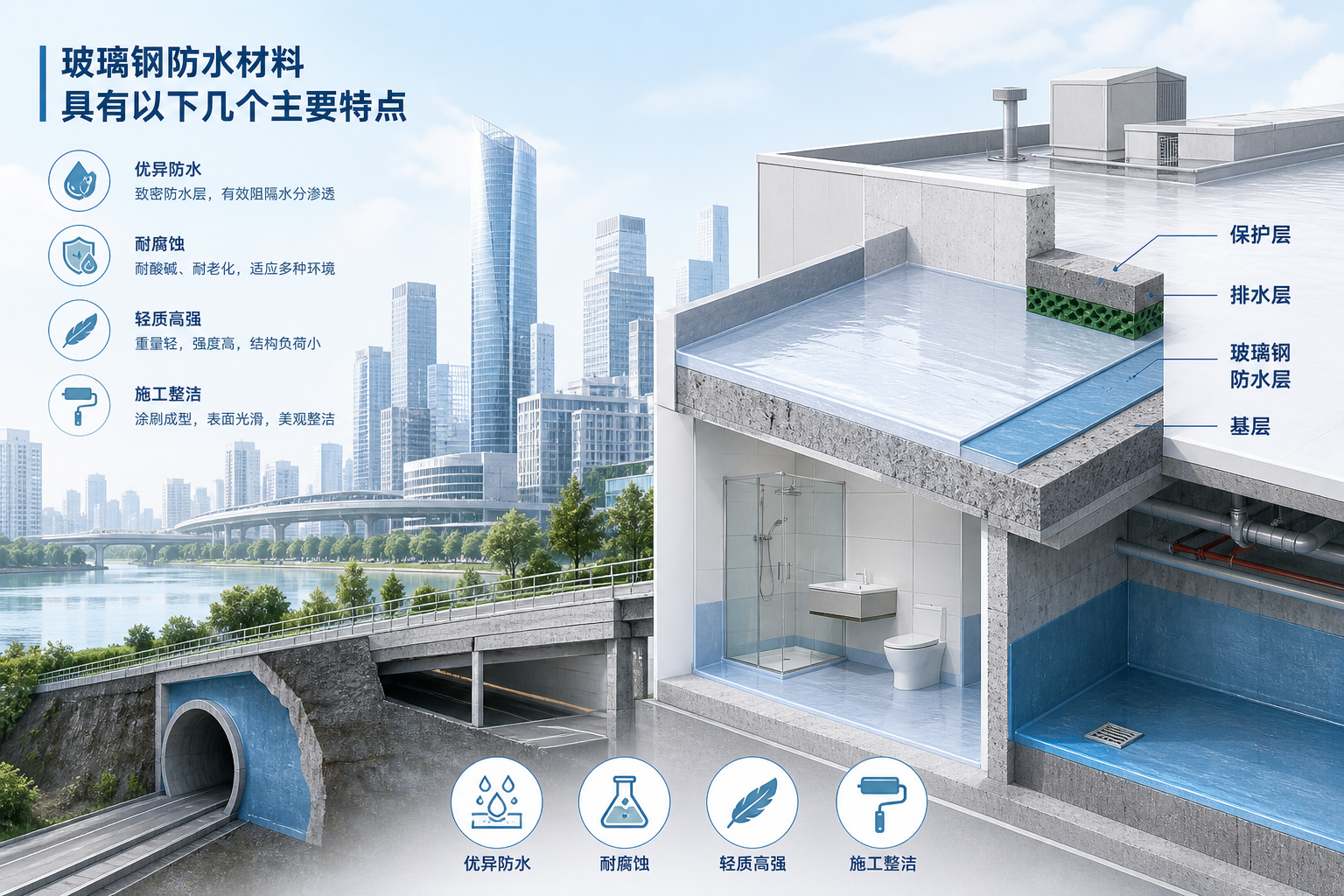 2023年玻璃钢防水材料市场趋势分析，关注 随州 发展