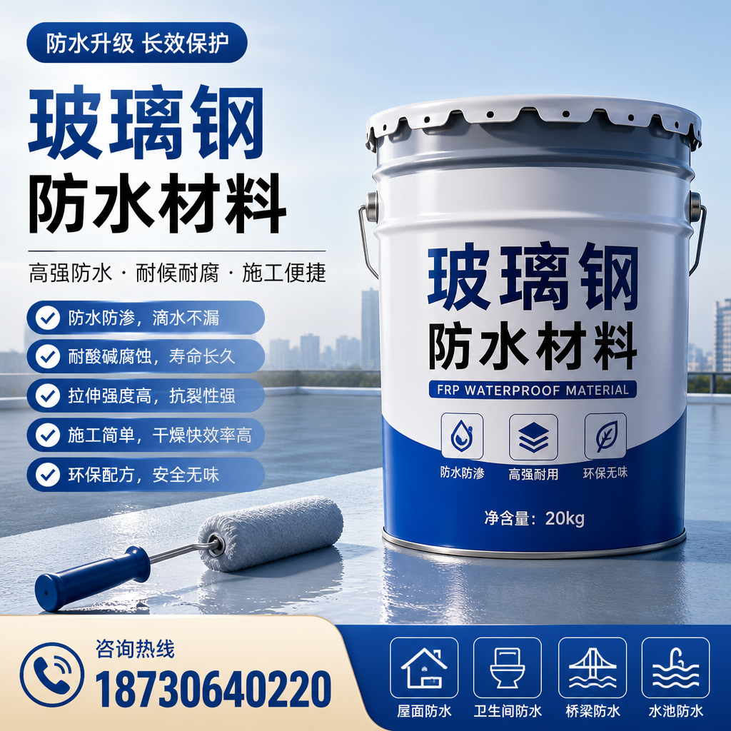 专家解析：玻璃钢防水材料的市场前景分析在 随州