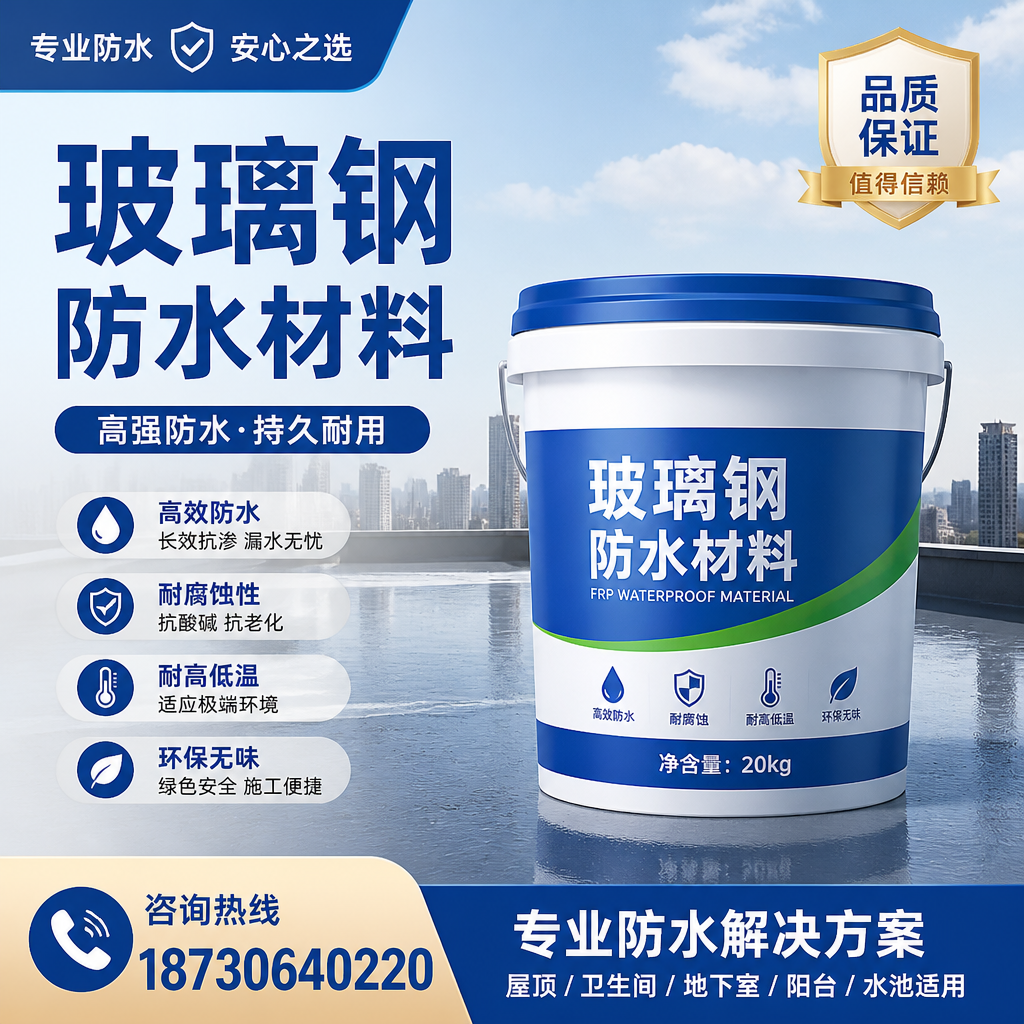 了解玻璃钢防水材料的市场趋势，随州 企业不可不知
